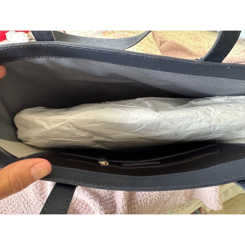 Cole Haan Go Anywhere Bag Navy Blue - Picture 4 of 8